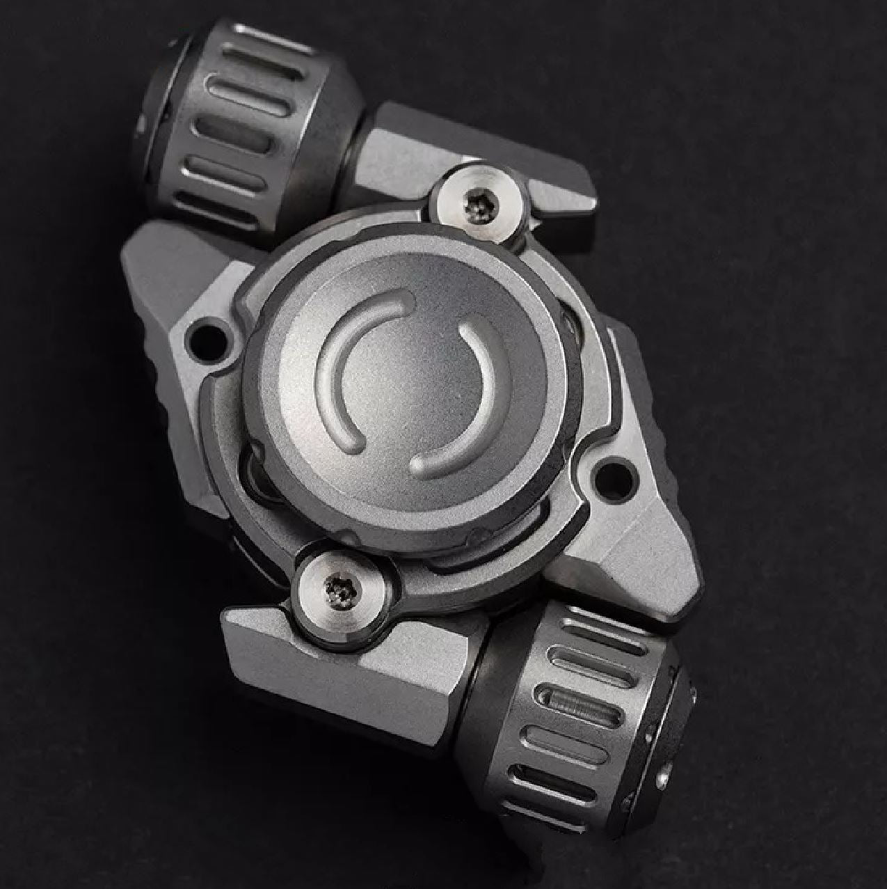 WANWU Fission Stainless Steel Hand Fidget Spinner | WANWU EDC Fission Hand Gyro Fidget Spinner | Metal Fission Gyro Hand Spinner for Gift & Collection