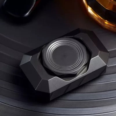 Mini Block Gamestone Stainless Steel Hand Gyro Spinner | Mini EDC Copper Block Hand Fidget Spinner |Mini Metal Hand Gyro fidget toy for gift & Collection.