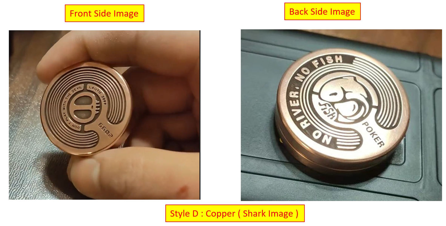 Mini Magnetic Coin Shape Haptic Sound Push Slider | Mini EDC Magnetic Coin Haptic Feel PPB | Mini Coin Shape Sound Push Slider