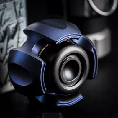 Lautie Noiz Metal Hand Spinner | Lautie Noise Stainless Steel Fidget Spinner | Noise EDC Titanium Hand Spinner for Gift & Collection