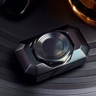 Mini Block Gamestone Stainless Steel Hand Gyro Spinner | Mini EDC Copper Block Hand Fidget Spinner |Mini Metal Hand Gyro fidget toy for gift & Collection.