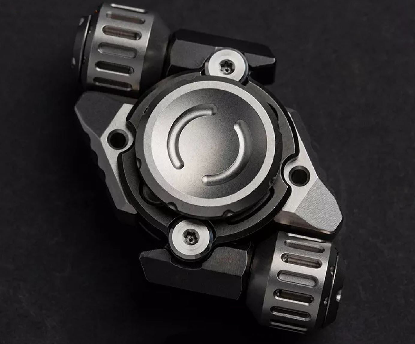 WANWU Fission Stainless Steel Hand Fidget Spinner | WANWU EDC Fission Hand Gyro Fidget Spinner | Metal Fission Gyro Hand Spinner for Gift & Collection