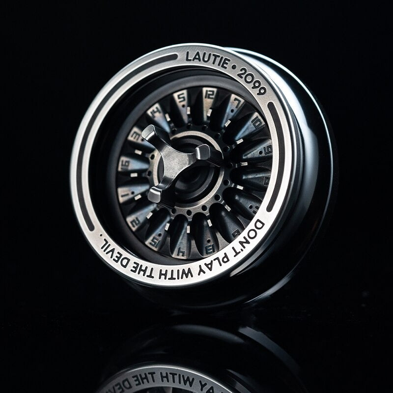 Lautie 2099 Series Lucky Turn Table Hand Gyro Spinner | Lautie Lucky Turn Table Hand Gyro Fidget for Collection and Gift
