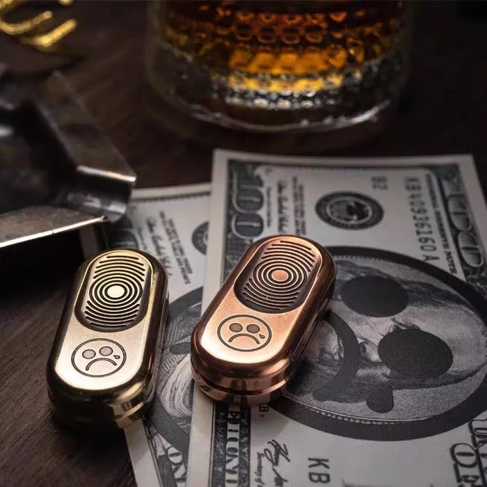 Dz Metal Push Brand PPB Hand Push Slider | Dz EDC Hand Haptic Push Slider Push Pop Fidget Toys | Metal Fidget Push Pop Toys Anti-Stress Autism ADHD Hand Slider for Gift