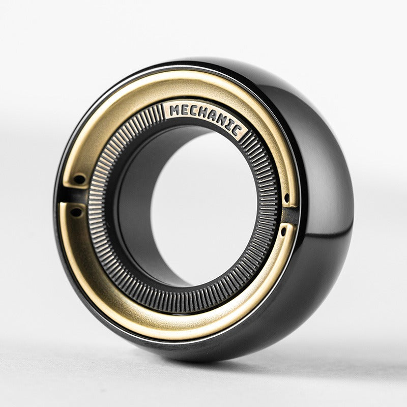 New Launching Lautie SpyWar Mechanic C Stainless Steel Ring Hand Finger Spinner | Lautie Mechanic C Finger Ring Spinner for Gift and Collection