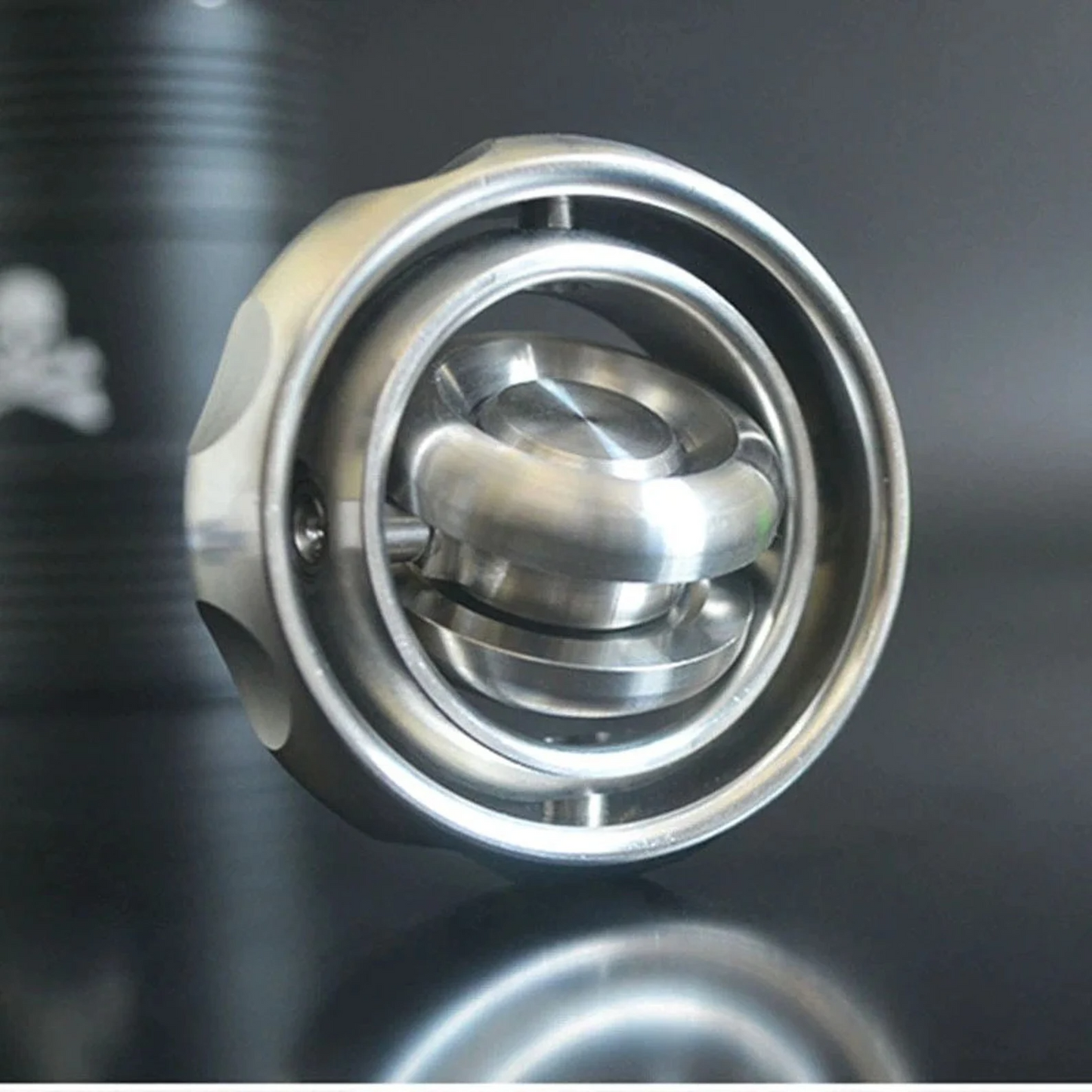 Stainless Steel Gyroscope Rotation Balancing Spinner | EDC Fidget Spinner | Kids Adult Toys