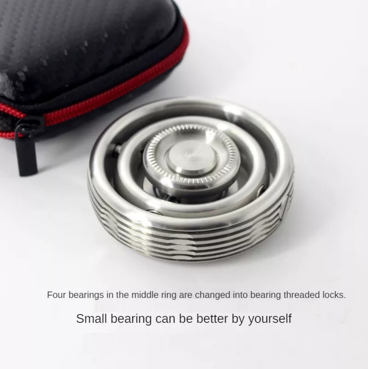 Stainless Steel Gyroscope Rotation Balancing Spinner | EDC Fidget Spinner | Kids Adult Toys