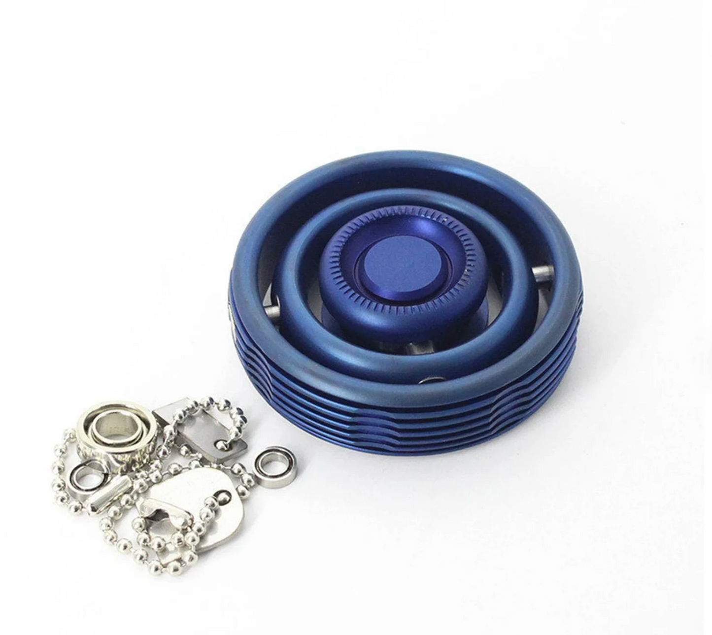 Stainless Steel Gyroscope Rotation Balancing Spinner | EDC Fidget Spinner | Kids Adult Toys