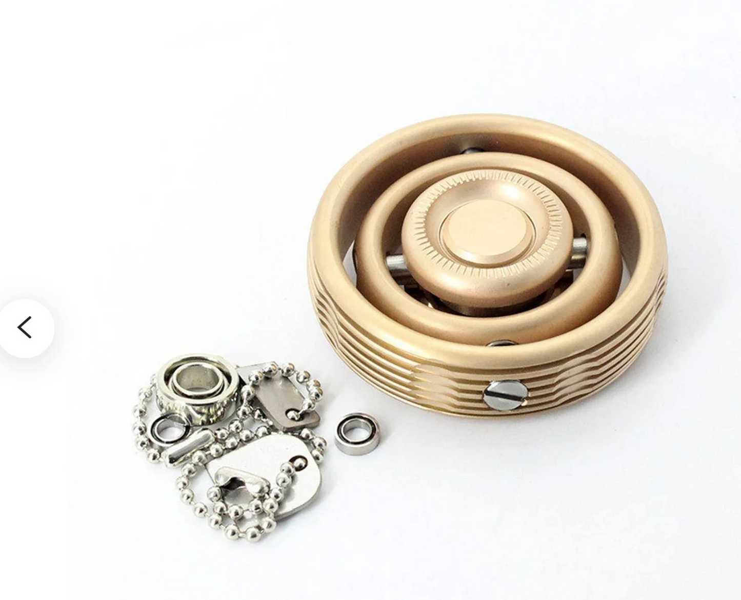 Stainless Steel Gyroscope Rotation Balancing Spinner | EDC Fidget Spinner | Kids Adult Toys