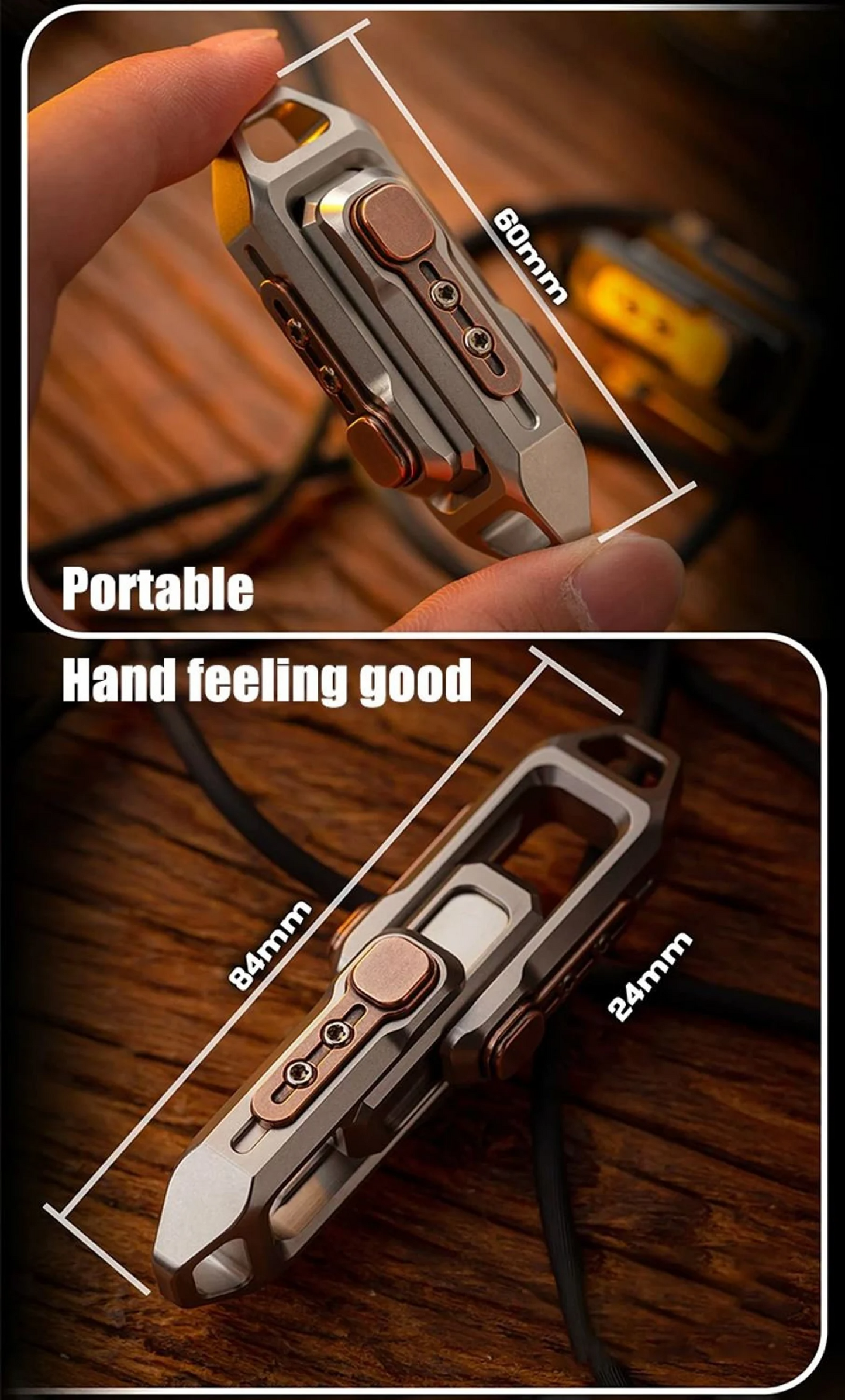 New Launching WANWU HIFIBOY Double Push Hand Haptic Push Slider | WANWU Hifiboy Edc Hand push Haptic Feel Slider for Gift & Collection