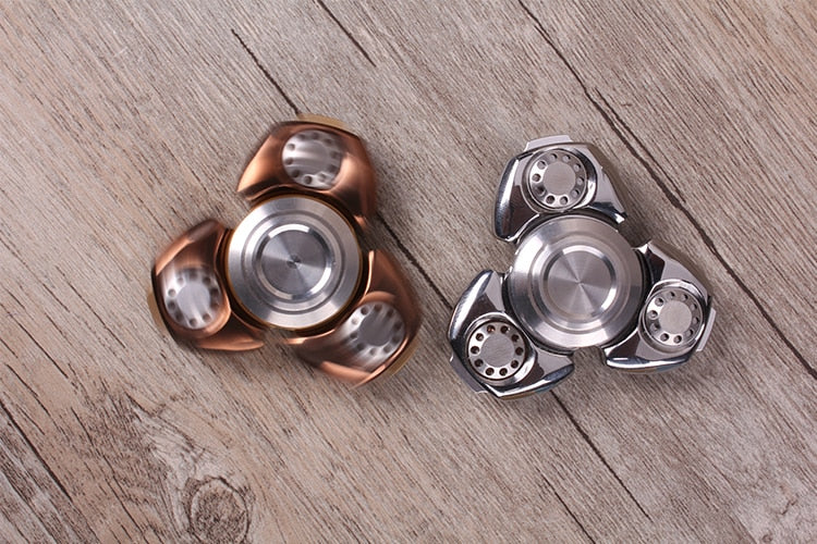 High Quality Metal Hand Spinner | EDC Anti-stress Hand Gyro Spinner | Gyro Metal Spinner for Autism and ADHD| for Gift and Collection