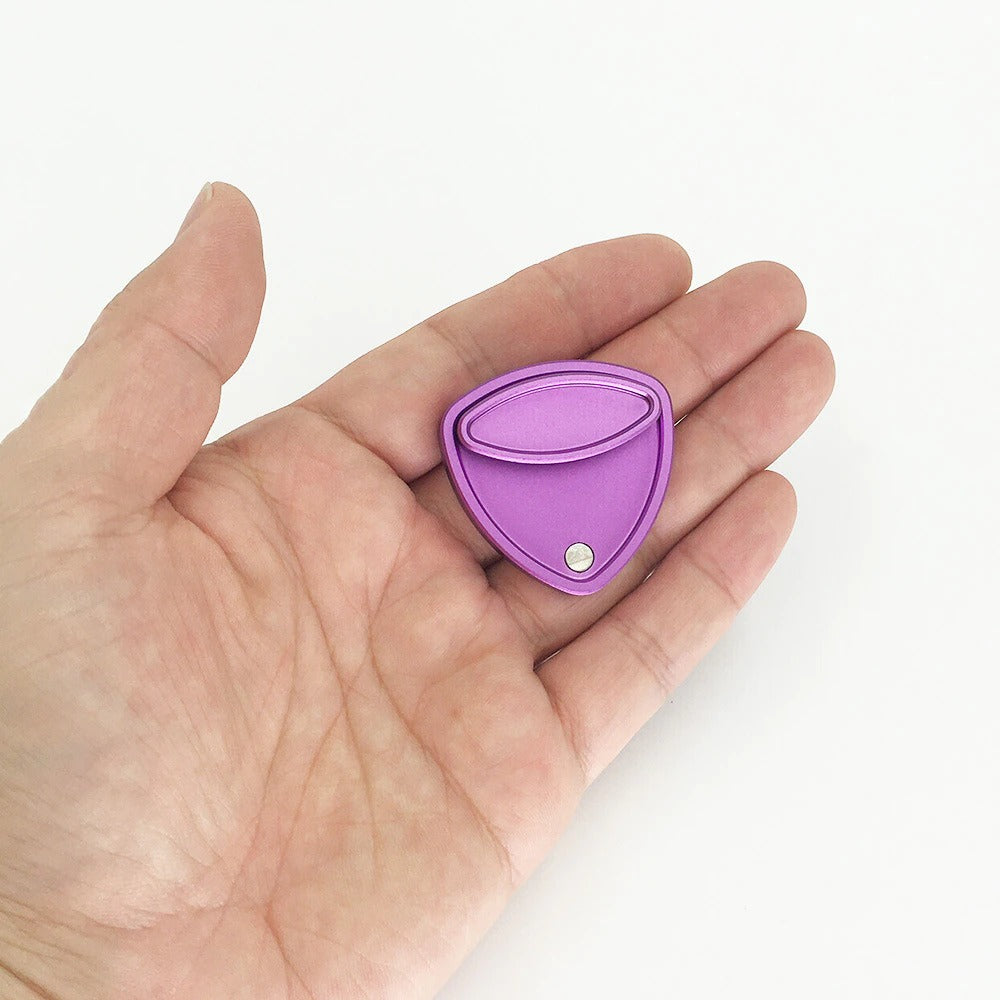 Mini Aluminum Magnetic Push Slider | Mini EDC Magnetic Hand Slider | Mini Metal Hand Push Slider for Gift and Collection