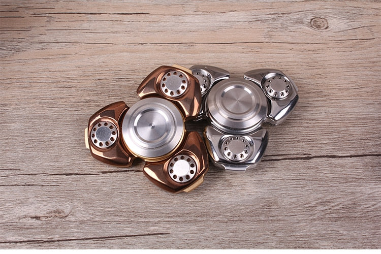 High Quality Metal Hand Spinner | EDC Anti-stress Hand Gyro Spinner | Gyro Metal Spinner for Autism and ADHD| for Gift and Collection