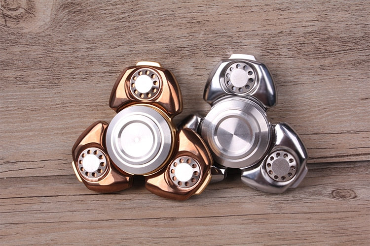 High Quality Metal Hand Spinner | EDC Anti-stress Hand Gyro Spinner | Gyro Metal Spinner for Autism and ADHD| for Gift and Collection