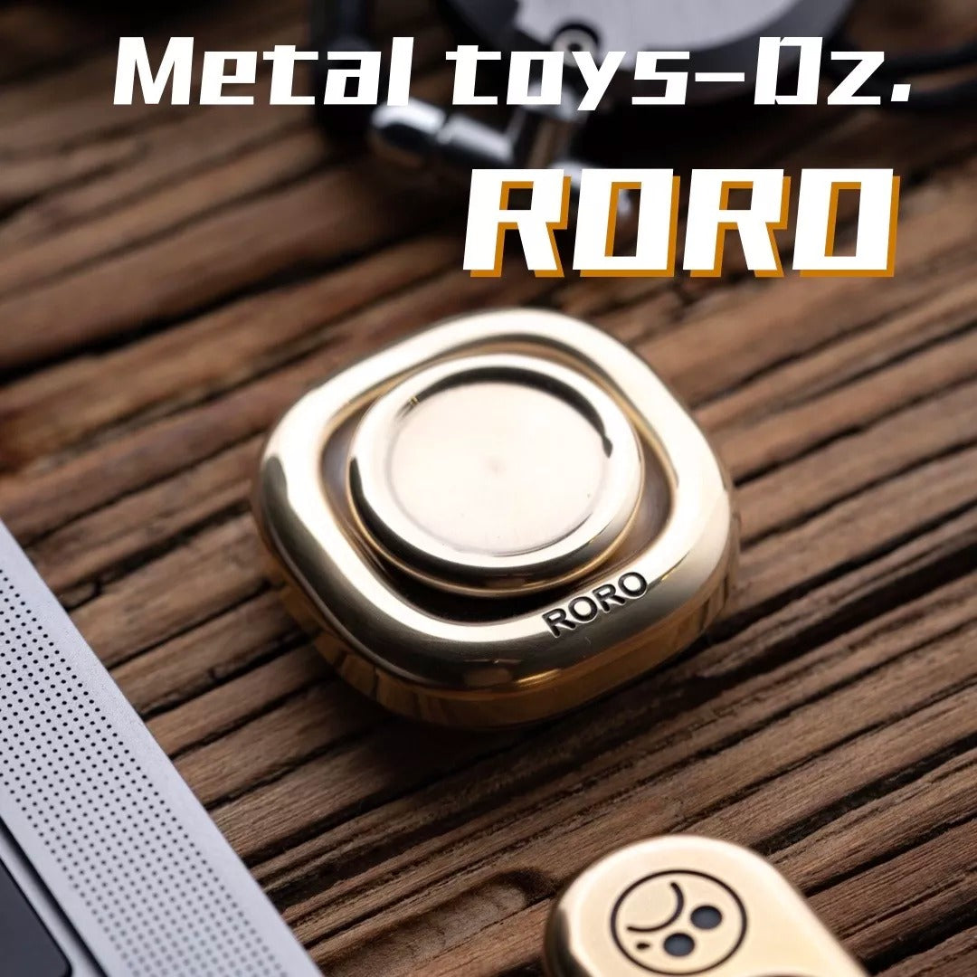 MINI Metal Hand Spinner Dz RORO | Dz RORO EDC Gyroscope Fidget Toy | Anti Stress Hand Fidget Spinner for Gift and Collection
