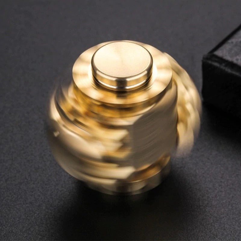 Gyro Pure Brass | Copper High Precision Gear Fidget Spinner