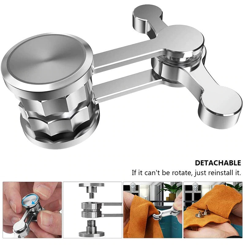 Stainless Steel Chaotic Pendulum Fingertip Gyro Rotator Fidget | Anti-Anxiety Fidget Spinner | Fidget Hand Toys