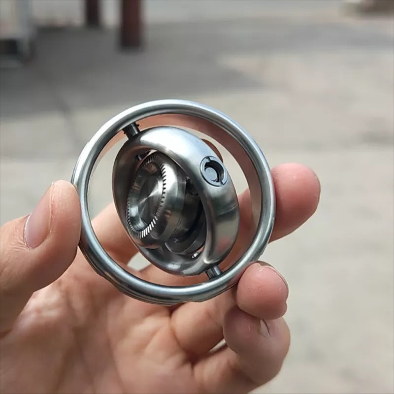 Stainless Steel Gyroscope Rotation Balancing Spinner | EDC Fidget Spinner | Kids Adult Toys