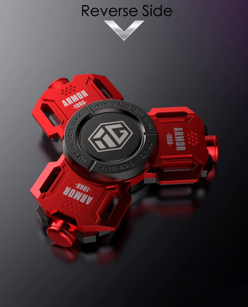 Luminous Hand Fidget Gyro Spinner | Metal Hand Gyro Spinner with Luminous Perfect for Gift & Collection