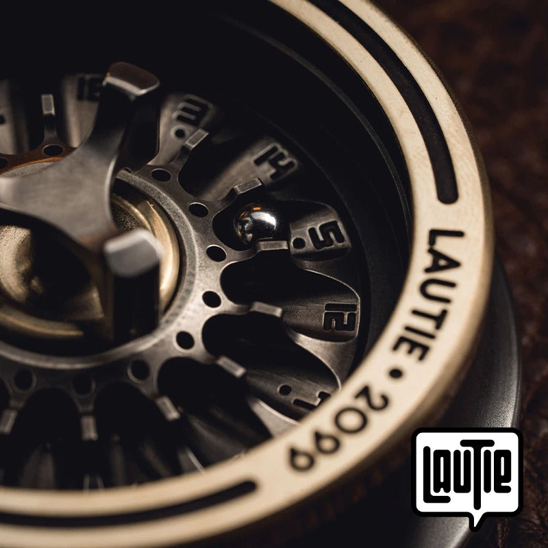 Lautie 2099 Series Lucky Turn Table Hand Gyro Spinner | Lautie Lucky Turn Table Hand Gyro Fidget for Collection and Gift