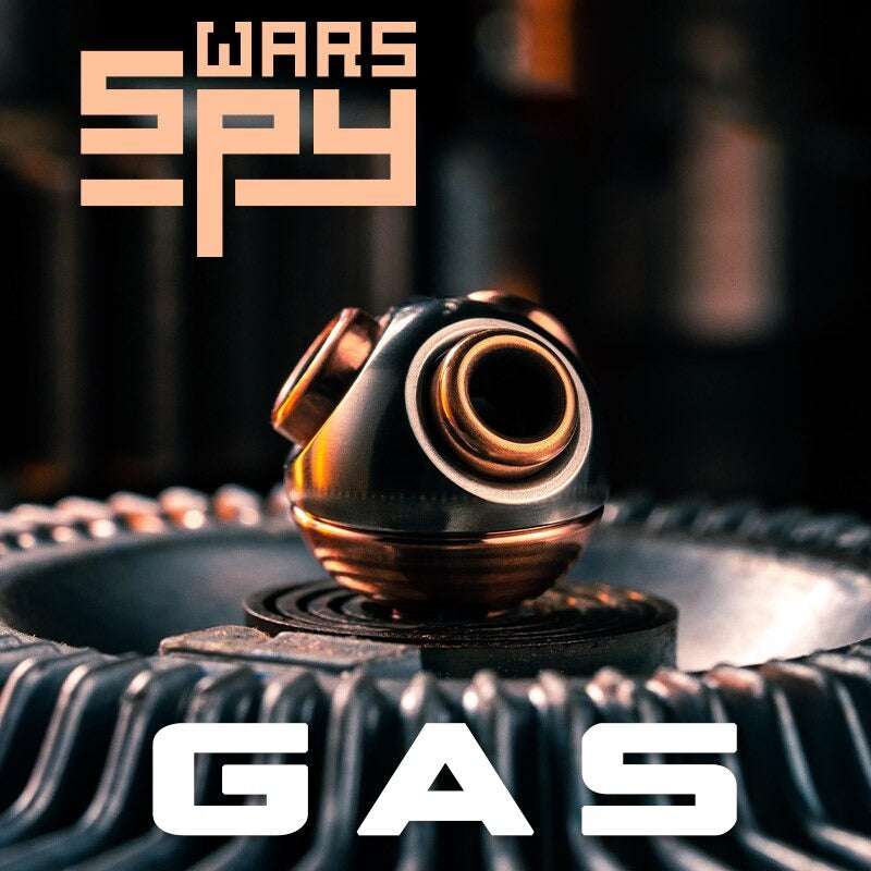 Lautie SpyWar Gas Necklace Pendant Wearing | Lautie Spywar Gas Keychain Toys | EDC Spywar Gas Knife Bead Decorations for Gift and Collection