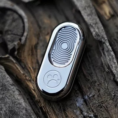 Dz Metal Push Brand PPB Hand Push Slider | Dz EDC Hand Haptic Push Slider Push Pop Fidget Toys | Metal Fidget Push Pop Toys Anti-Stress Autism ADHD Hand Slider for Gift
