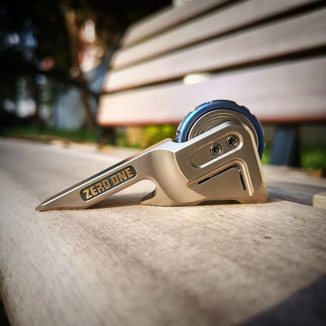 New Zero One Mechanical Ratchet Crowbar Gyro Hand Slider |Zero 1 Mechanical Crowbar Hand Gyro Fidget |Zero 1 EDC Hand Crowbar for Collection