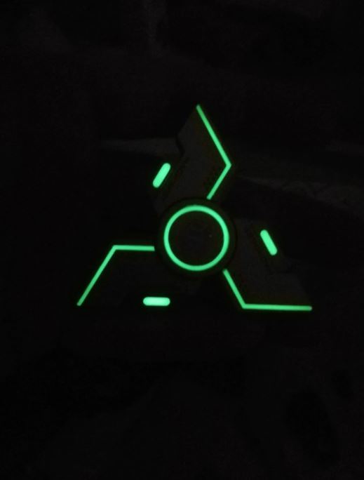 Luminous Hand Fidget Gyro Spinner | Metal Hand Gyro Spinner with Luminous Perfect for Gift & Collection