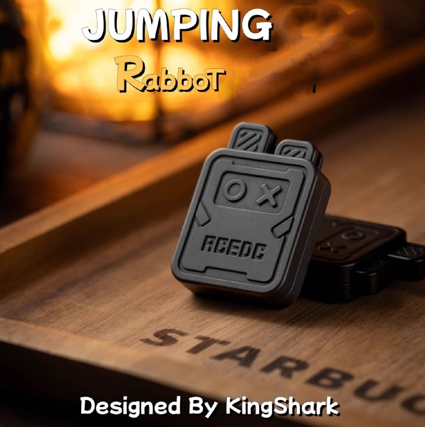 New ACEdc Rabbot Mechanical Jumping Slider | ACEdc Rabbot Jumping Fidget Toy | ACEdc Rabbot Jumping EDC Hand Slider for Collection & Gift