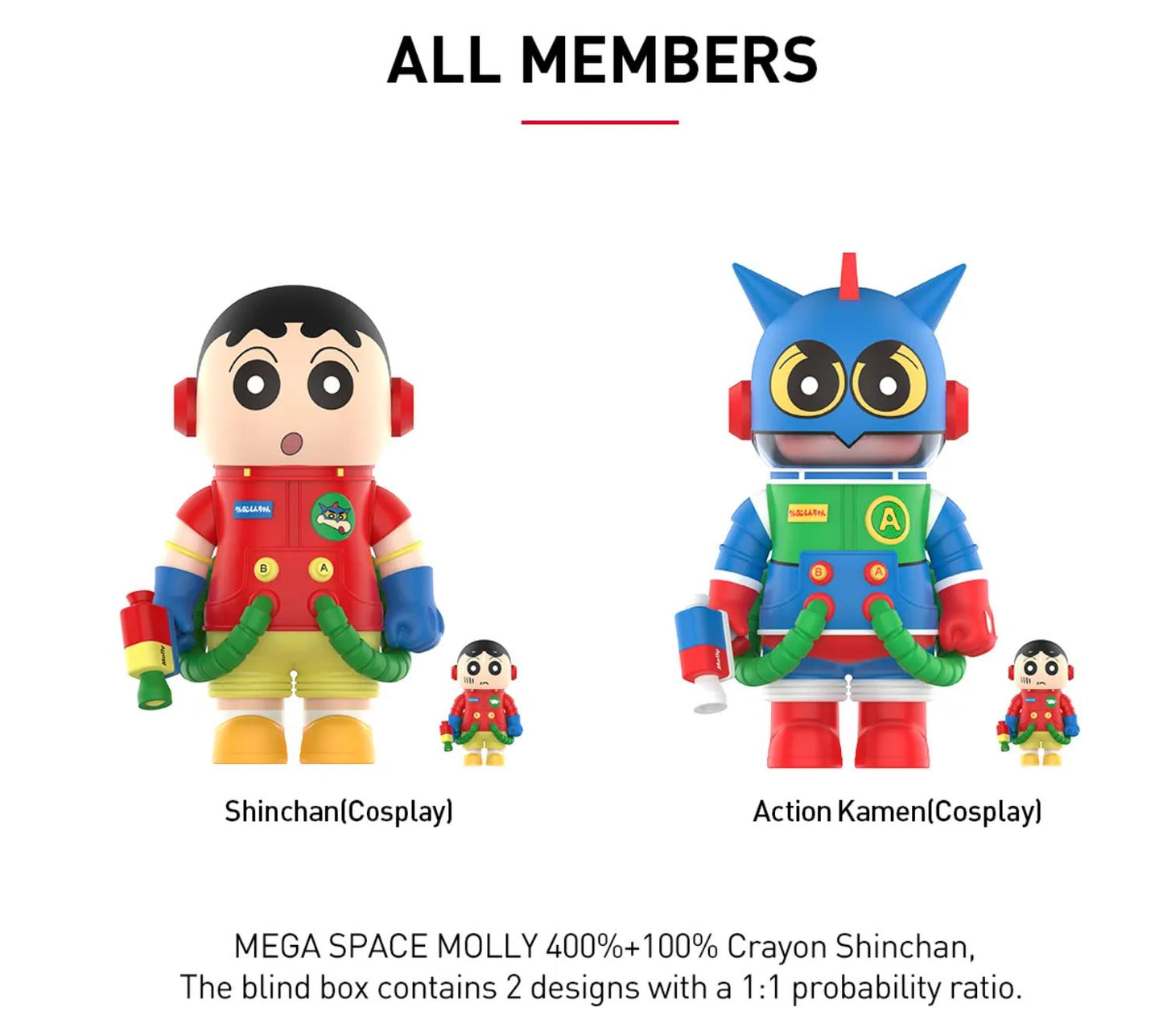 POP MART - MEGA SAPCE MOLLY 400% - Crayon Shinchan - 100% Authentic from POP MART&nbsp;
