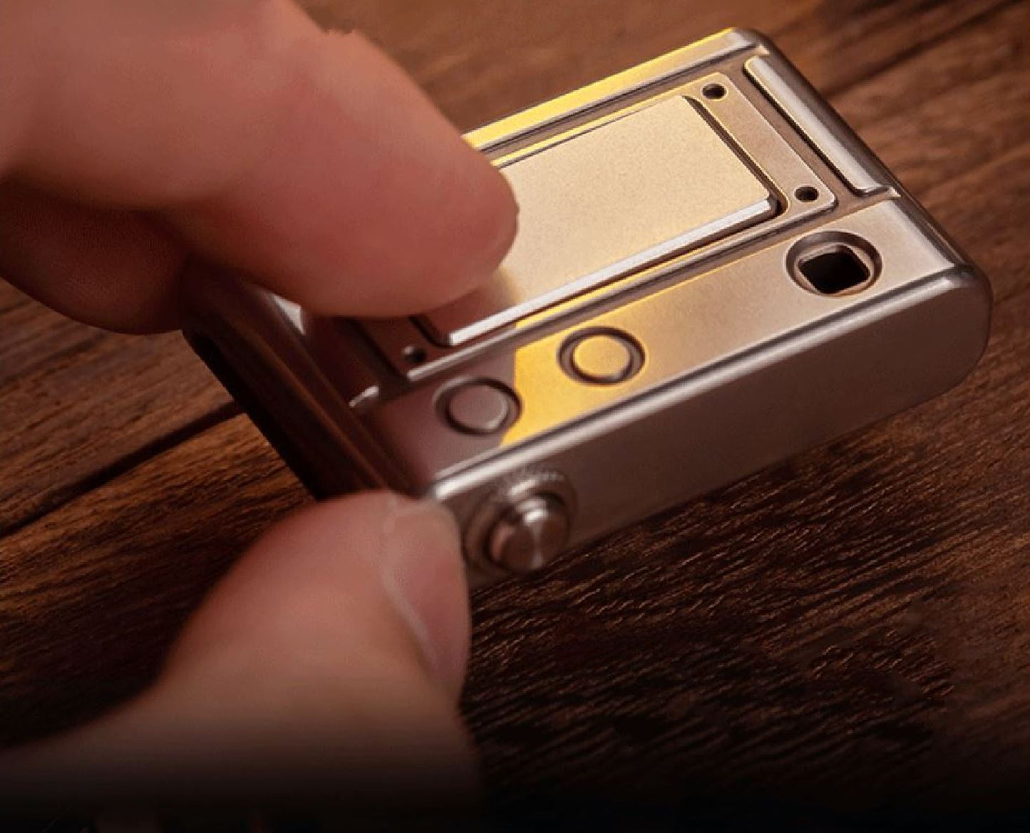 Pre Owned - WANWU EDC Camera M Zirconium+Zircuti Mini Push Slider for Collection and Gift