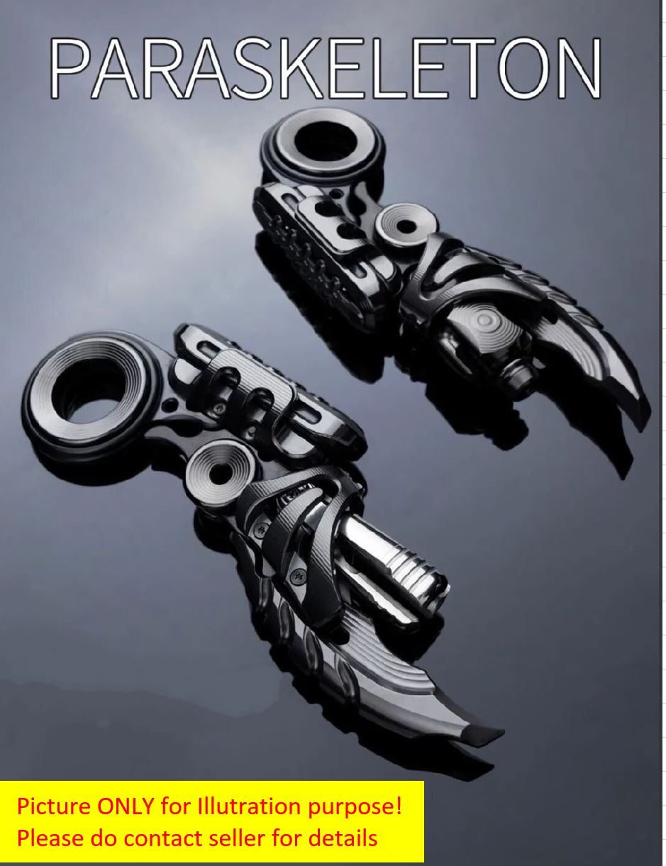 New WANWU PARASKELETON Zirconium Mechanical Magnetic Hand Haptic Push Slider PPB Fidget Toys for Collection & Gift