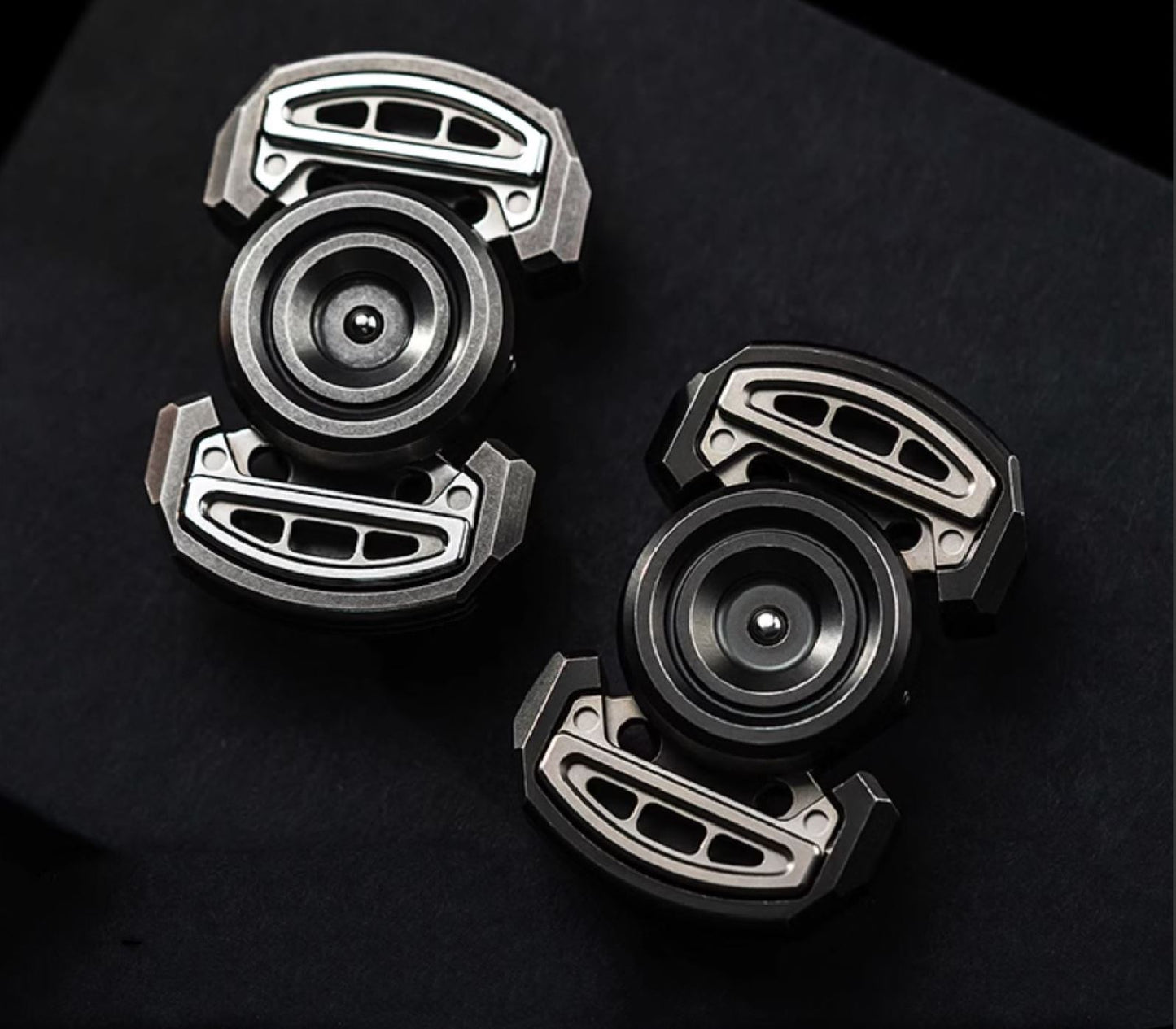 2024 WANWU Stainless Steel Mini Robot Strike Hand Gyro Fidget Spinner | WANWU Strike Mini Robot EDC Hand Spinner | Mini Robot Strike PPB Steel Hand Fidget for Gift & Collection