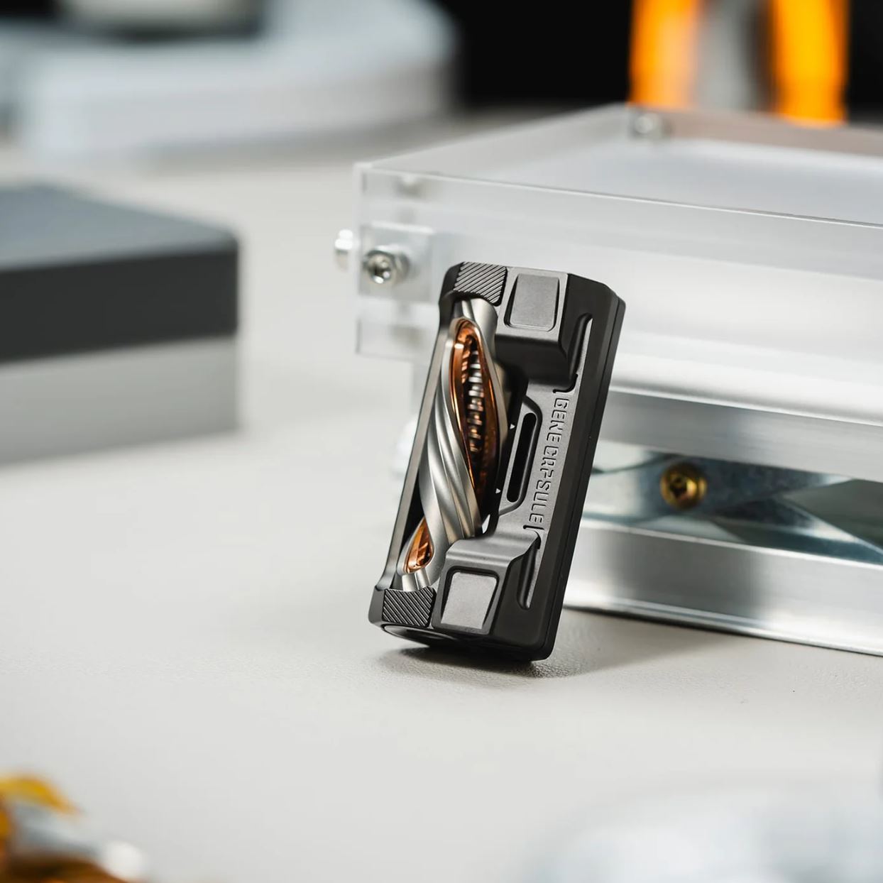 01 EDC Gene Capsule Hand Push Slider