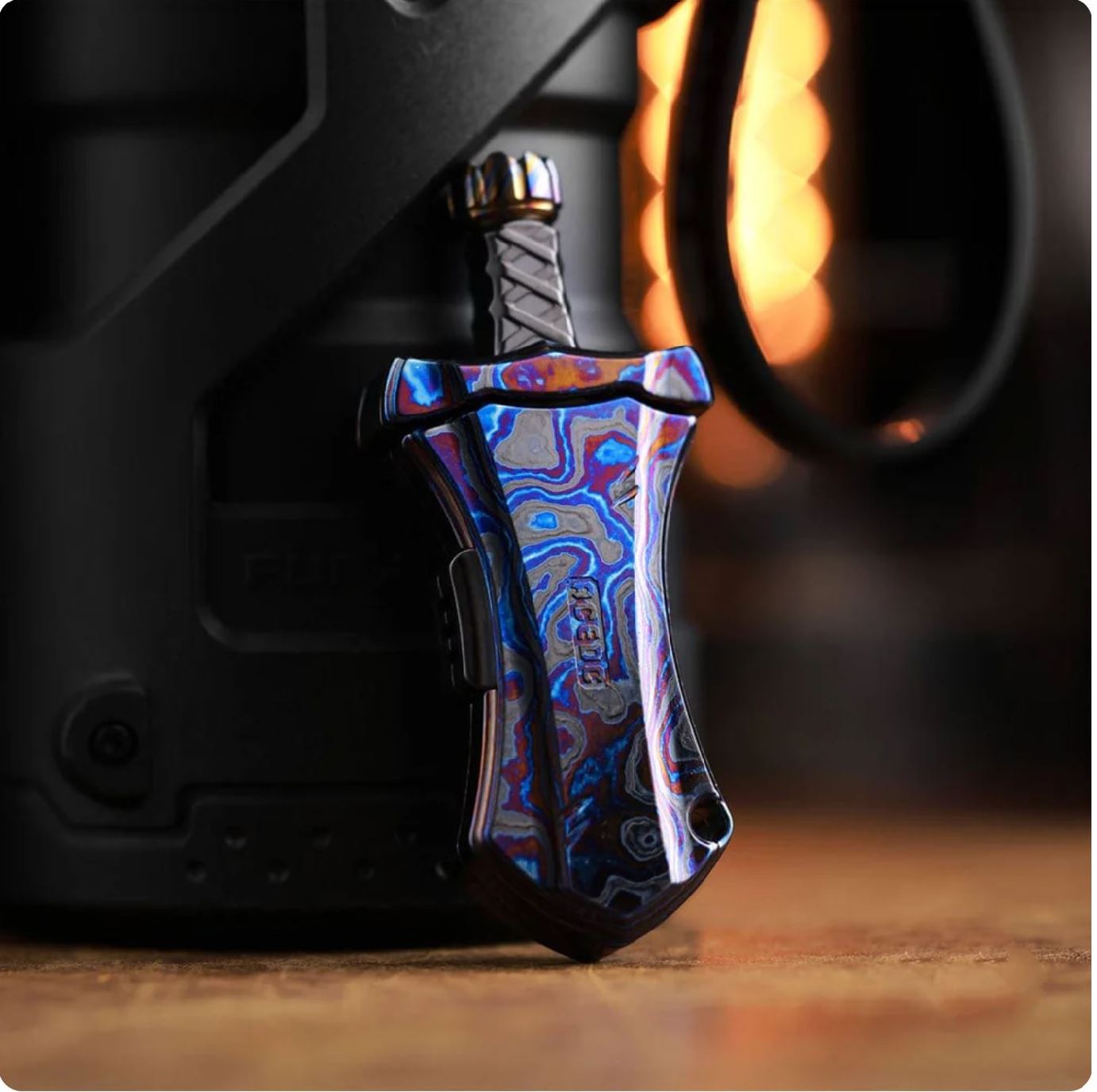 ACEdc Master Sword Hand Push Slider Fidget Toys for Collection & Gift