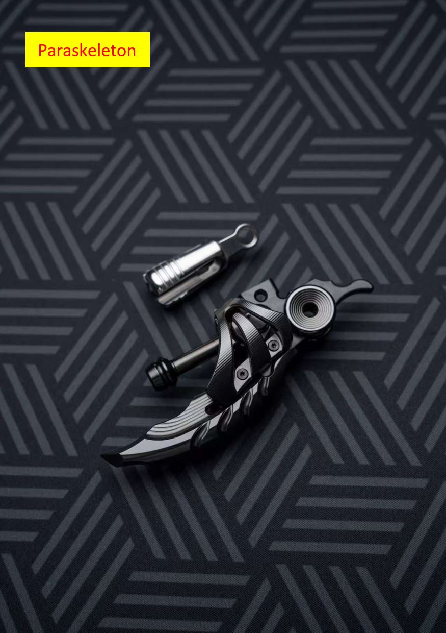 New WANWU PARASKELETON Zirconium Mechanical Magnetic Hand Haptic Push Slider PPB Fidget Toys for Collection & Gift