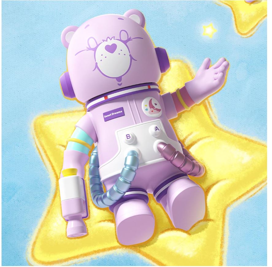 POP MART - MEGA SAPCE MOLLY- Sweet Dream Care Bear 400% - 100% Authentic from POP MART .