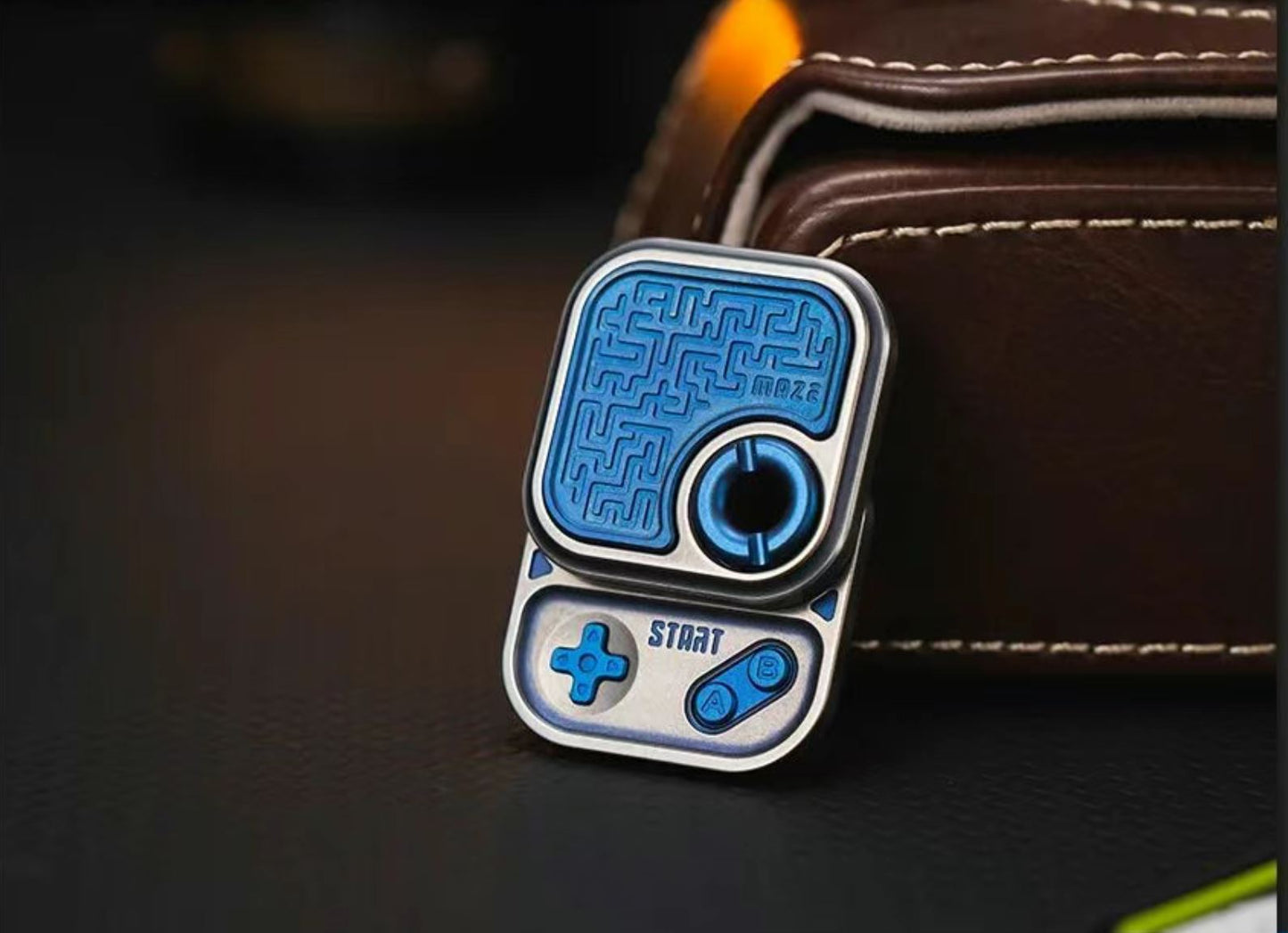 01 EDC Mini Toast Mechanical MAZE Hand Push Slider for Gift & Collection