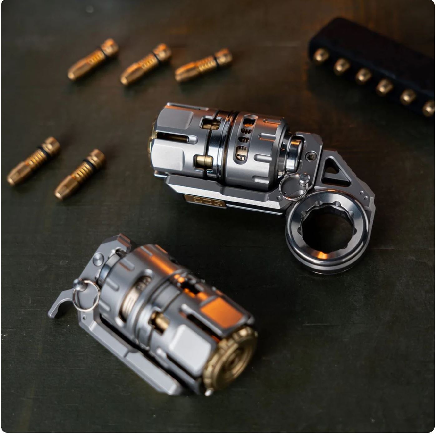 DJG Destroyer Hand Fidget Slider Spinner | DJG Destroyer Hand EDC PPB Hand Fidget Toy