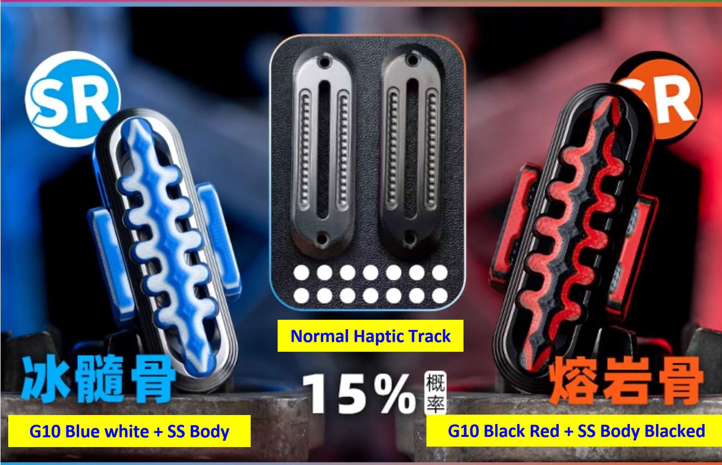 New WANWU G10 Mystery Box EXOSKELETON Mechanical Magnetic Hand Haptic Push Slider