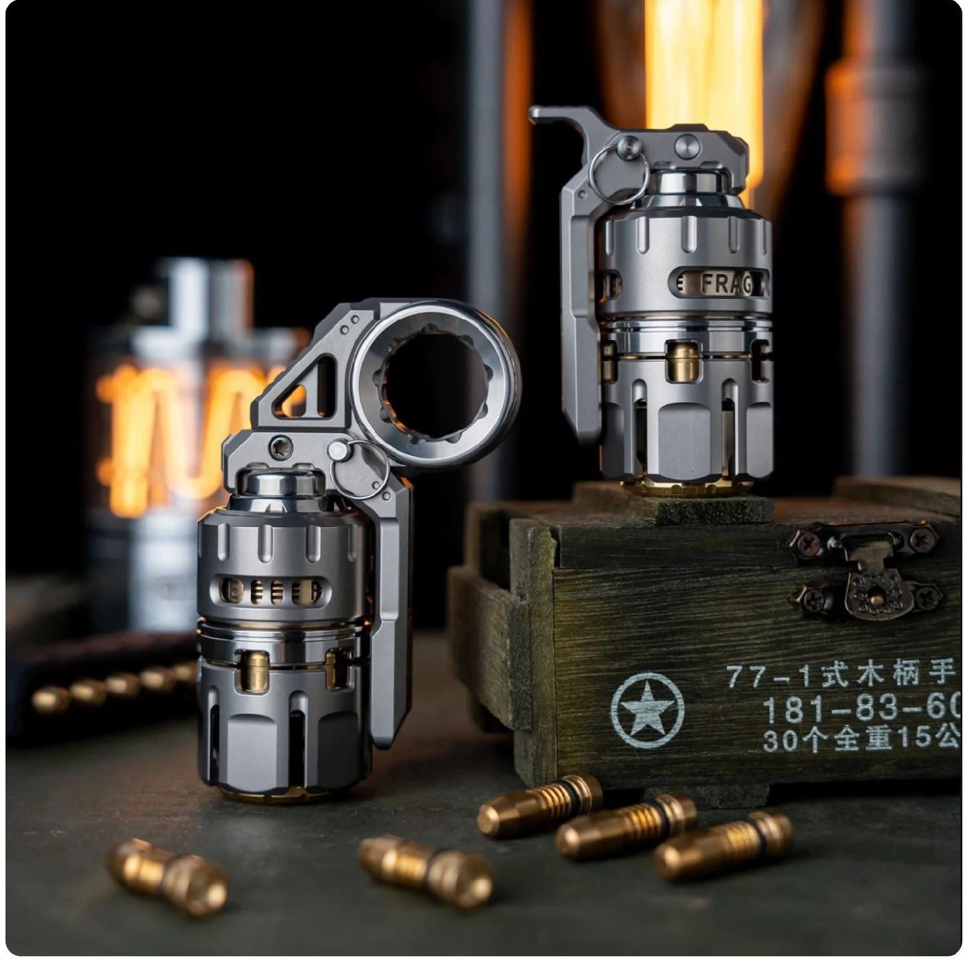 DJG Destroyer Hand Fidget Slider Spinner | DJG Destroyer Hand EDC PPB Hand Fidget Toy