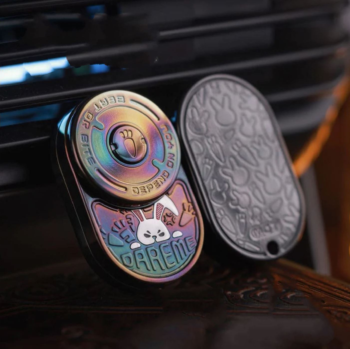 New MOT MIX EDC Zircuti Rabbit - Zelda Hand Push Slider for Collection & Gift