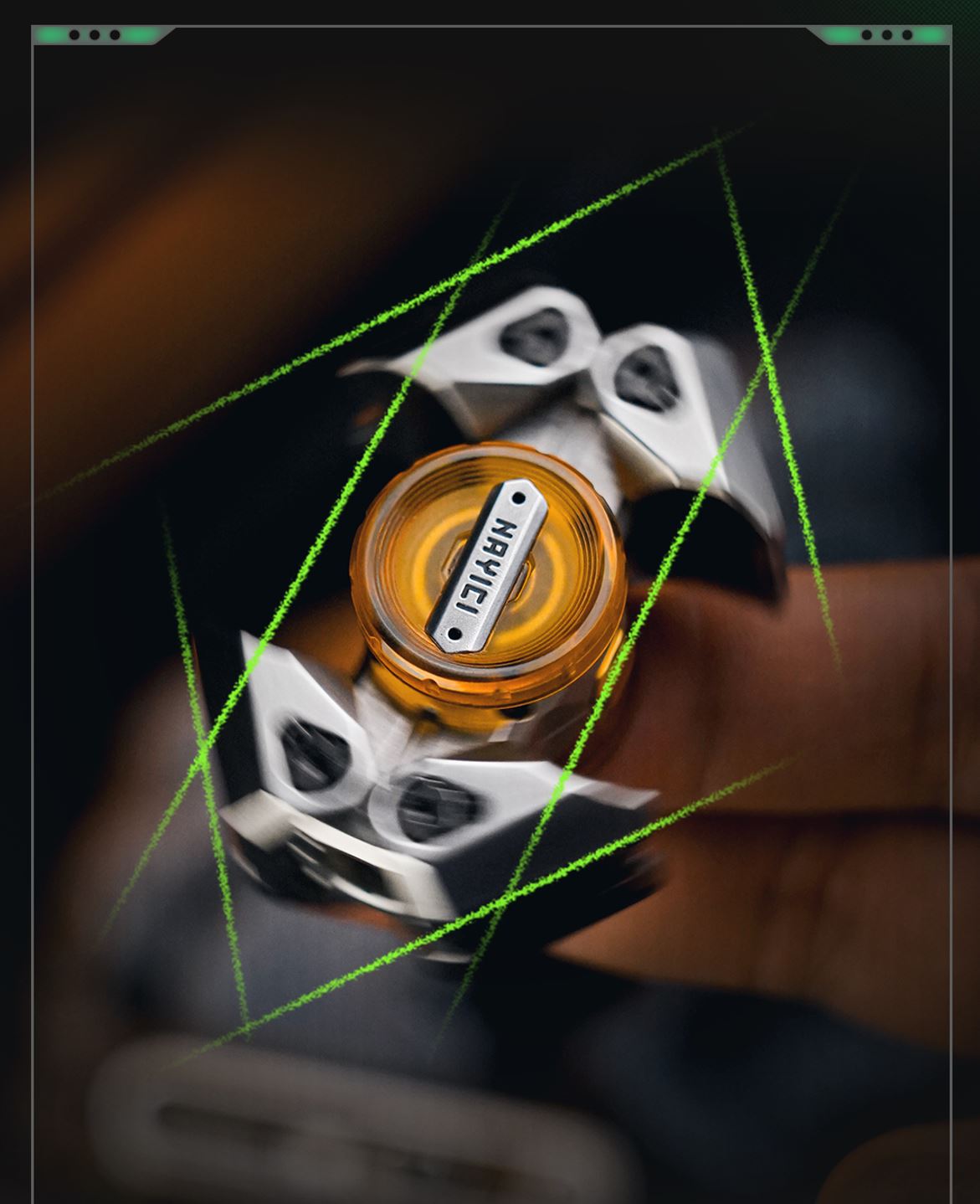 NAYICI Bone Breaker Gyro Fidget Spinner - Pre Order