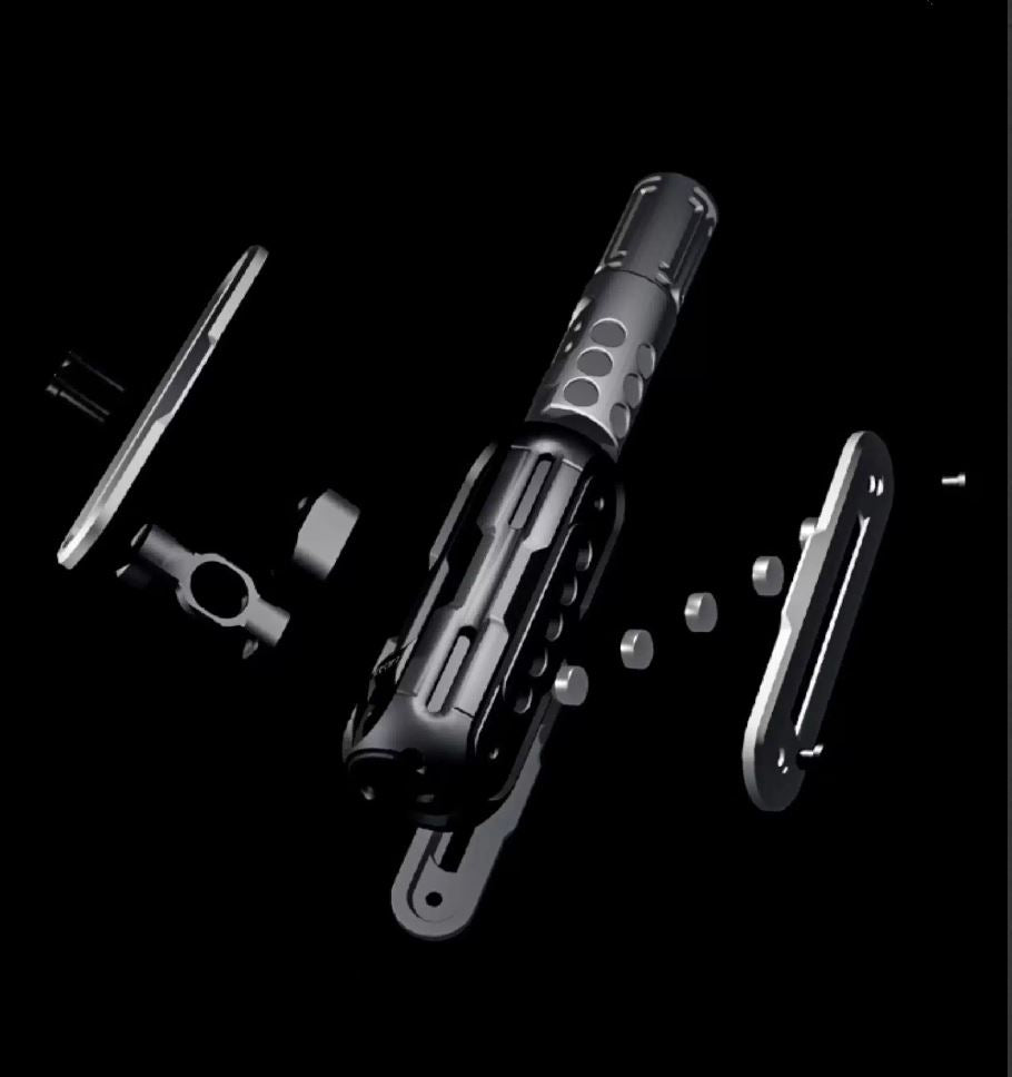 New MUYI NAYICI ARTILLERY Mechanical Ratchet Push Hand Slider | MUYI ARTILLERY Hand Push Slider | MUYI Ratchet Hand Push Fidget Toys for Collection &amp; Gift