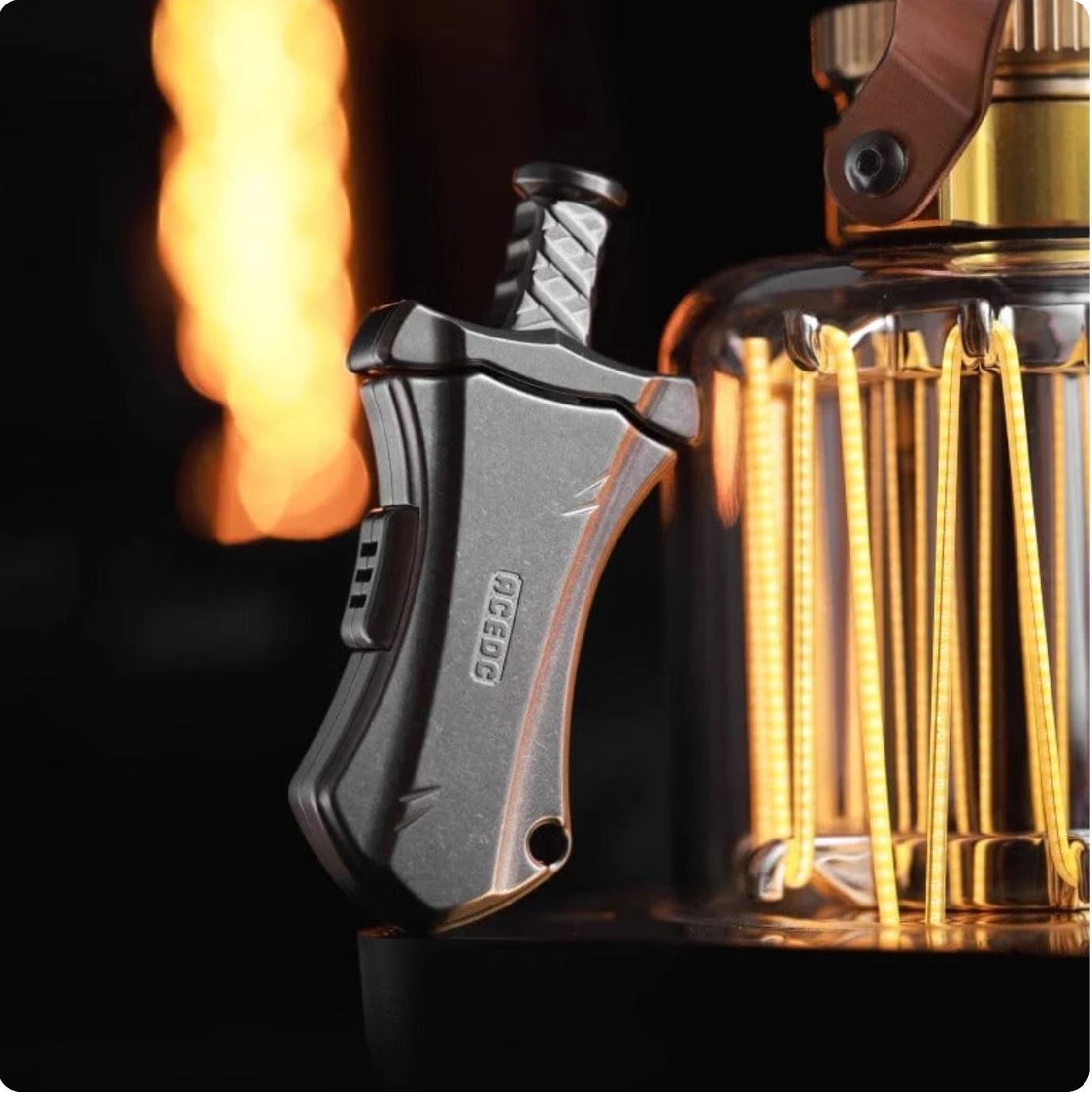 ACEdc Master Sword Hand Push Slider Fidget Toys for Collection & Gift