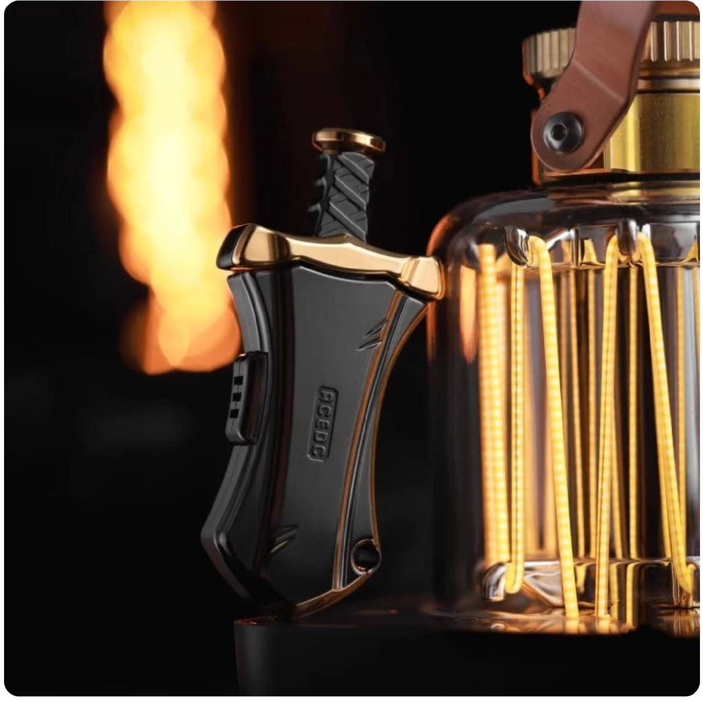 ACEdc Master Sword Hand Push Slider Fidget Toys for Collection & Gift