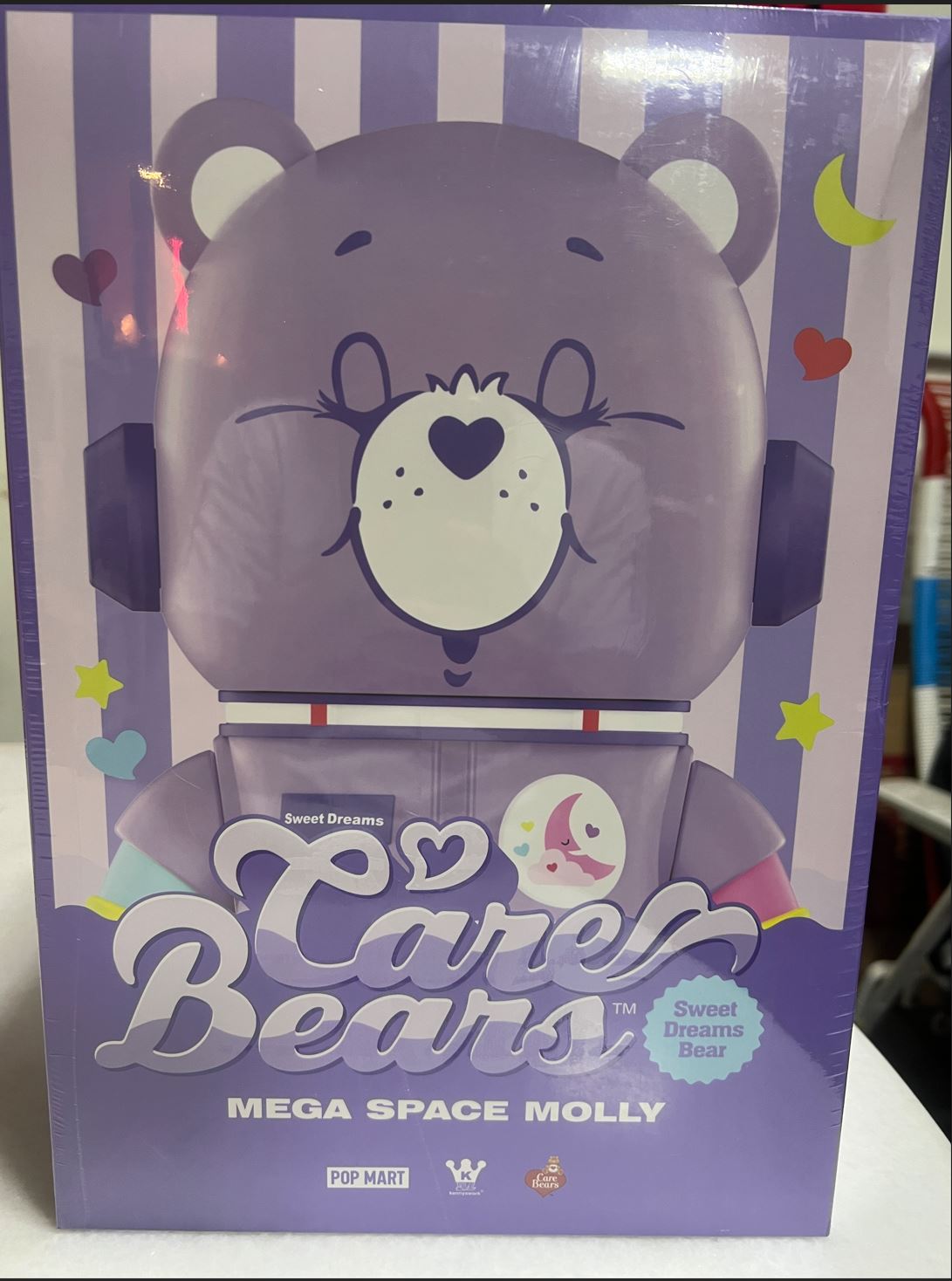 POP MART - MEGA SAPCE MOLLY- Sweet Dream Care Bear 400% - 100% Authentic from POP MART .