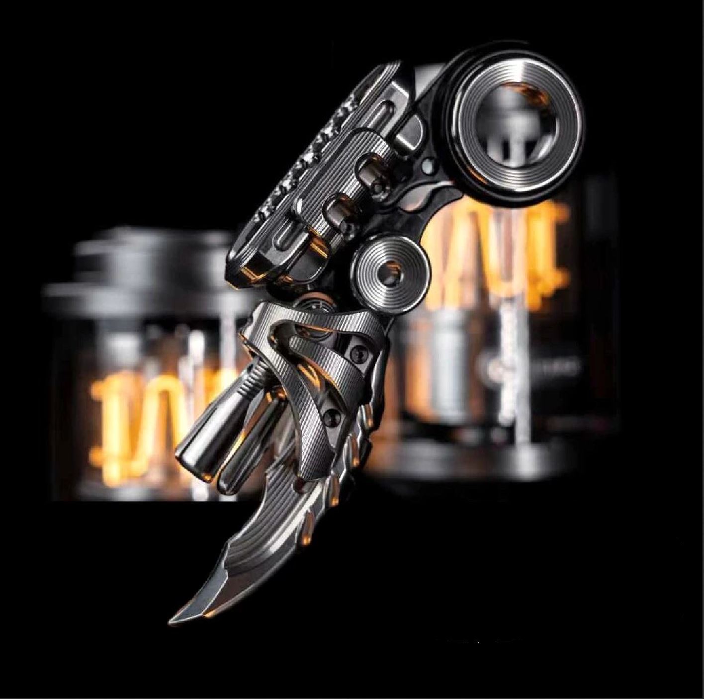 New WANWU PARASKELETON Zirconium Mechanical Magnetic Hand Haptic Push Slider PPB Fidget Toys for Collection & Gift