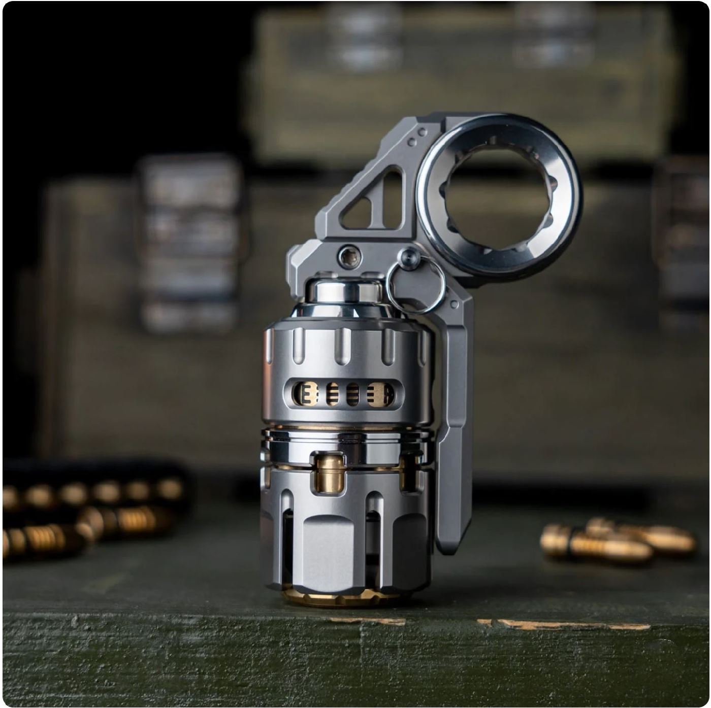 DJG Destroyer Hand Fidget Slider Spinner | DJG Destroyer Hand EDC PPB Hand Fidget Toy