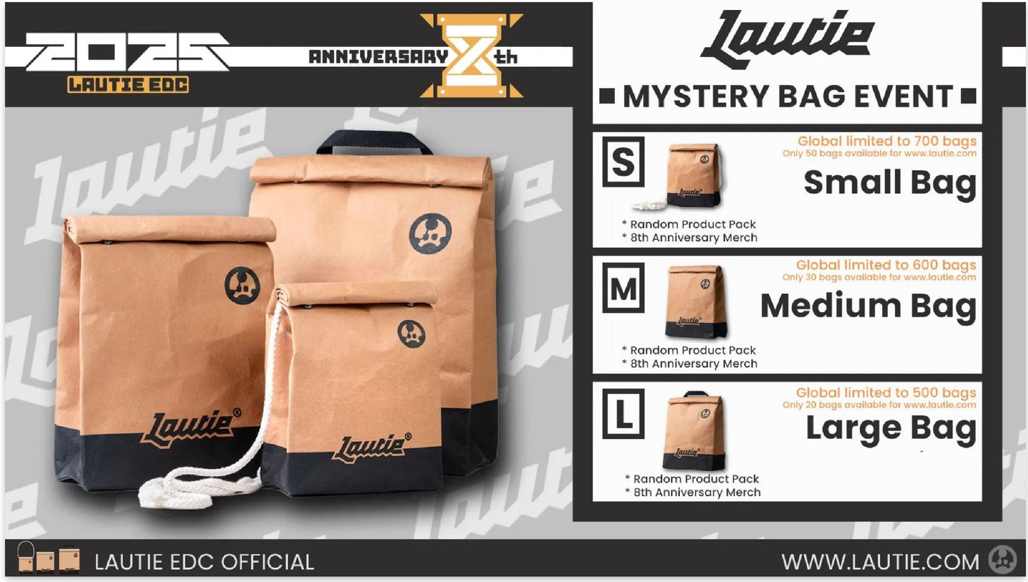 Lautie 2025 8th Anniversary Mystery Large (L) Bag Event for Collection & Gift